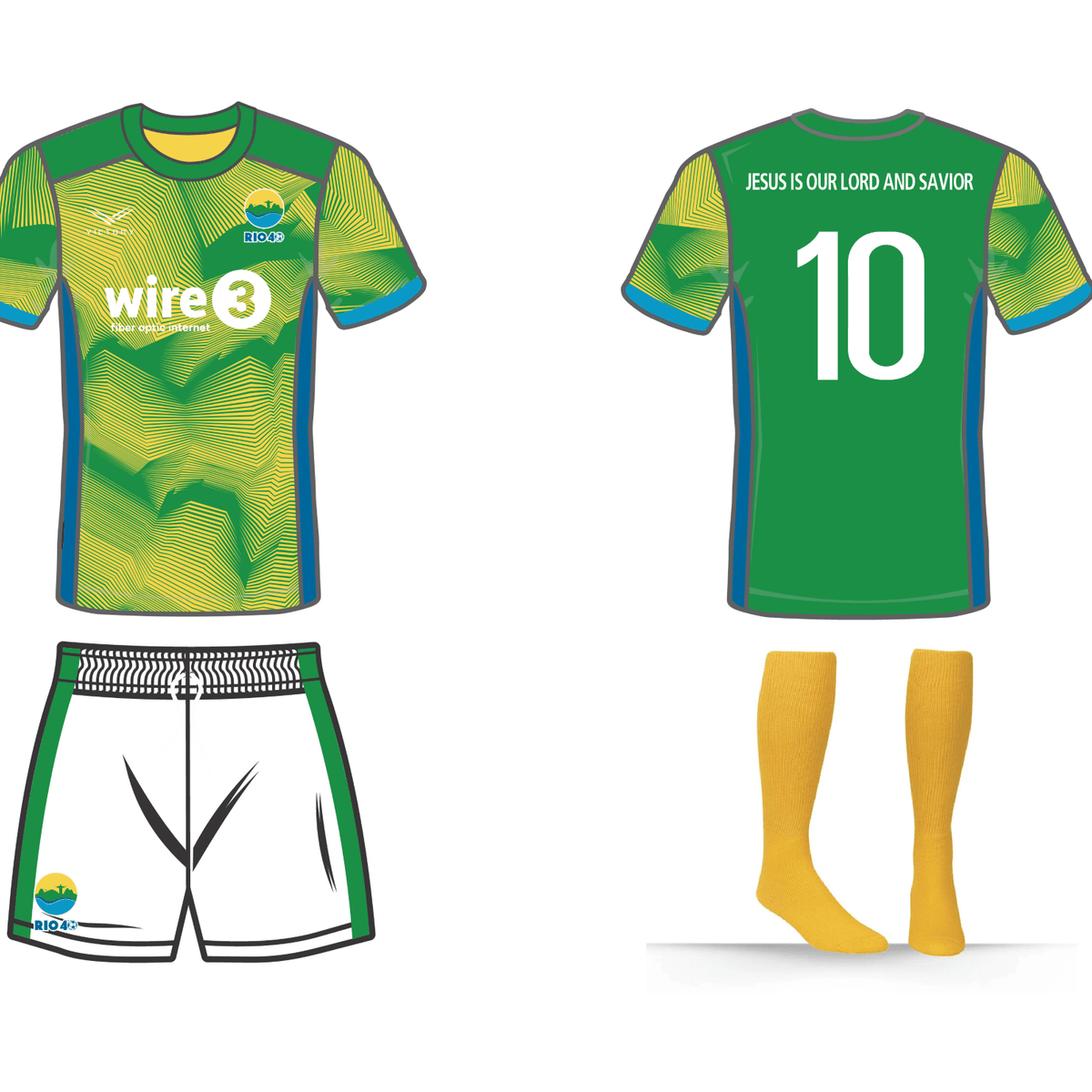 Rio 40 Vero Beach Kit 25-27 $55.00 | Best Buy Soccer