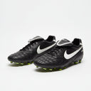 Nike Tiempo Legend III FG Soccer Cleats - Black/White