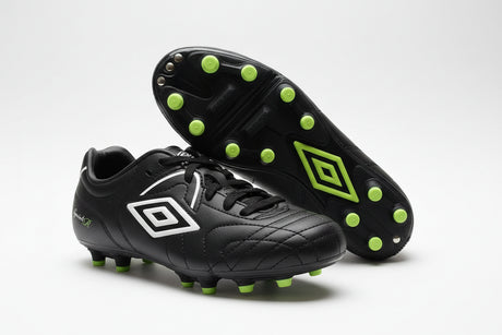 Umbro Speciali R CUP-J HG Hard Ground Soccer Cleats - Black/White