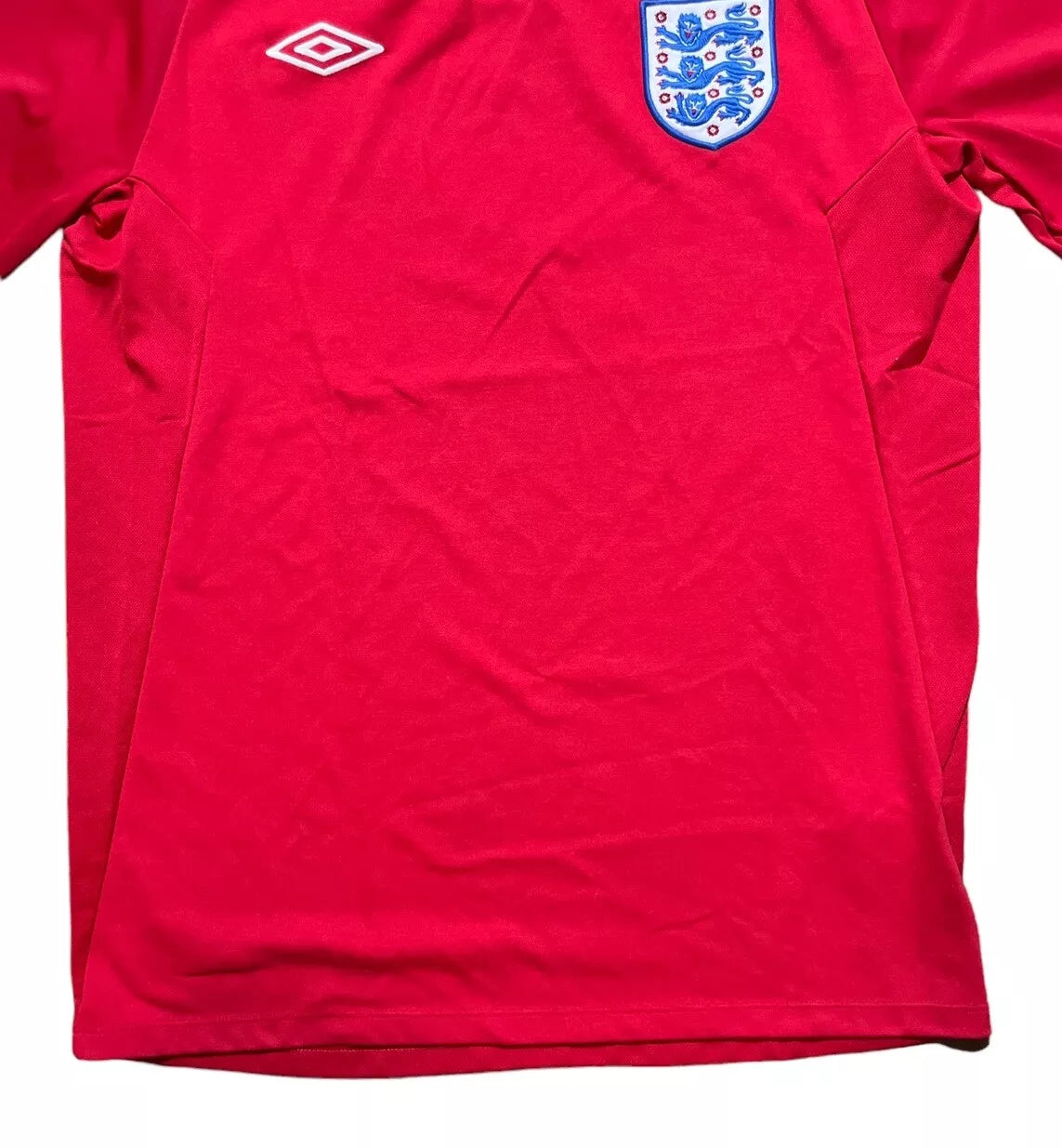 Umbro England Away Jersey 2010/2011 Red