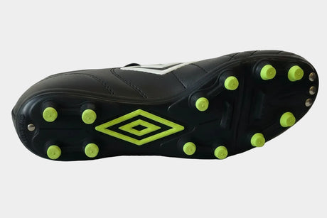 Umbro Speciali R CUP-J HG Hard Ground Soccer Cleats - Black/White