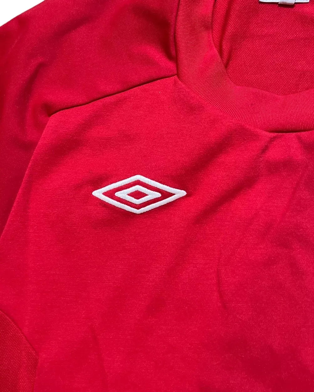 Umbro England Away Jersey 2010/2011 Red