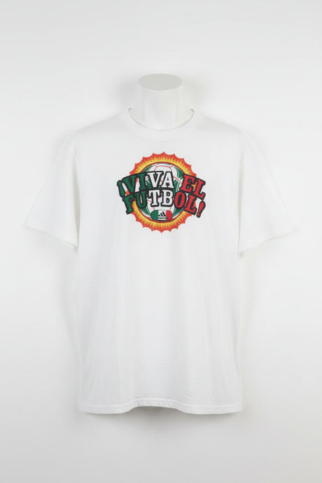 A.Vivadidas el Futbol Tee Blanco