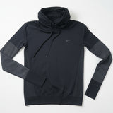 Nike Dri Fit Infinity Funnel Neck Women's Long Sleeve Pullover - Black/Cool Grey