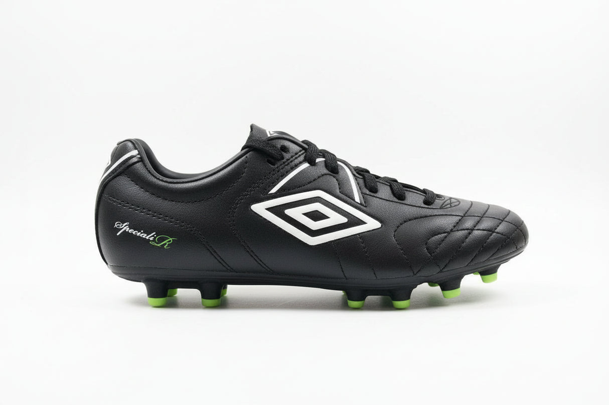 Umbro Speciali R CUP-J HG Hard Ground Soccer Cleats - Black/White
