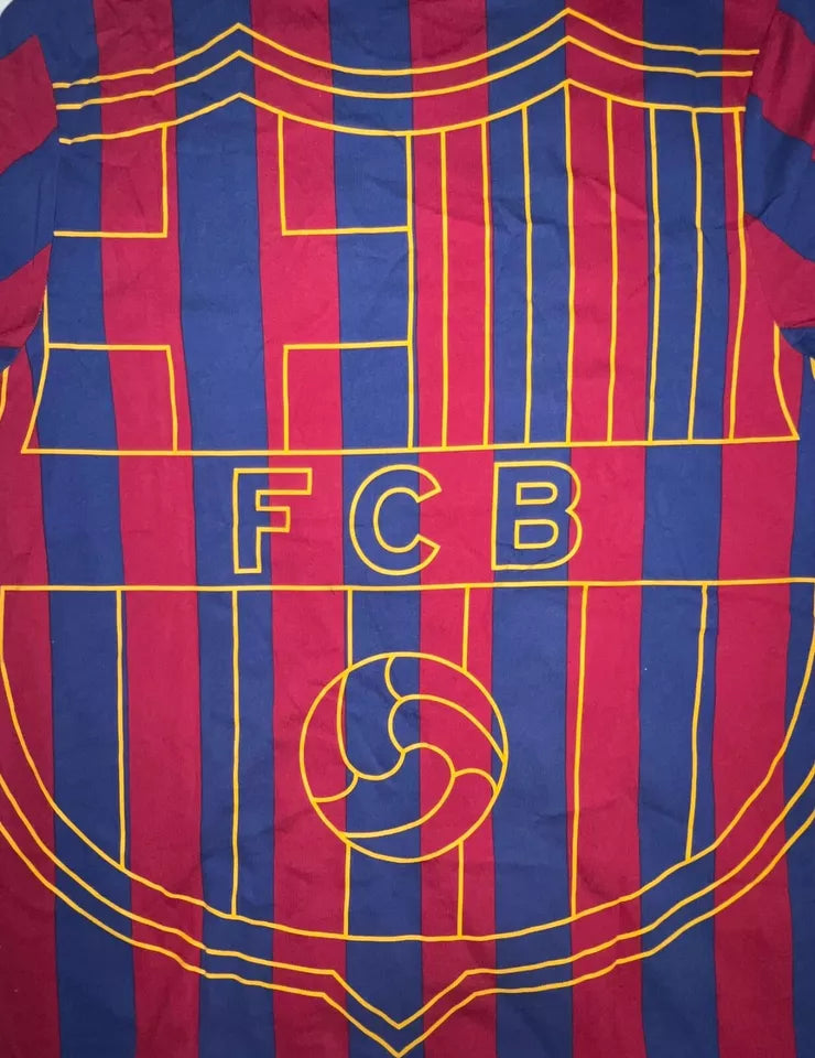 Nike Barcelona Long Sleeve Retro Tee Deep Royal/Red