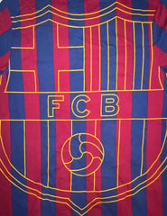 Nike Barcelona Long Sleeve Retro Tee Deep Royal/Red
