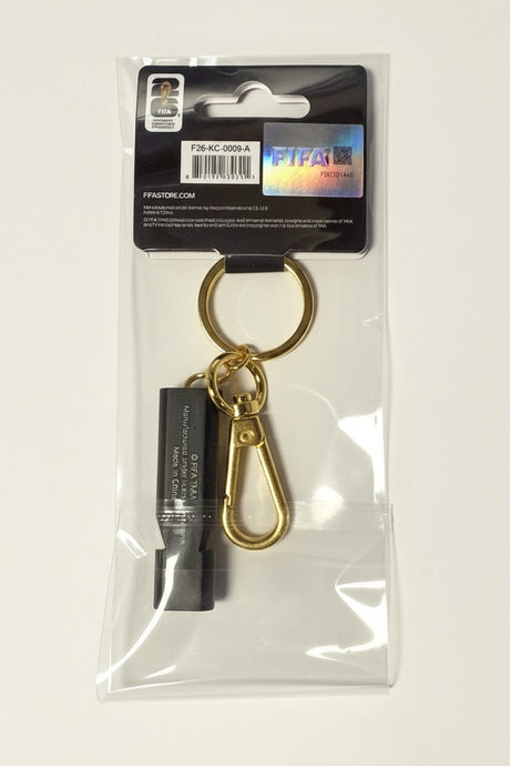 FIFA World Cup 2026 2.5D Trophy Whistle Keychain