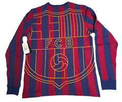 Nike Barcelona Long Sleeve Retro Tee Deep Royal/Red