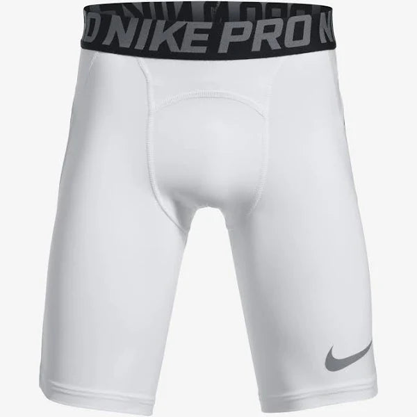 Pantalones cortos Nike Pro para niños en blanco y negro