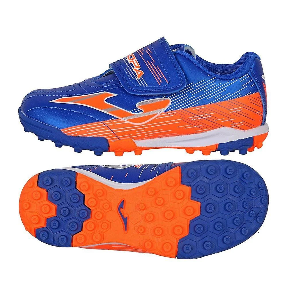 JOMA Super Copa JR 2204 Turf Shoes Blue/Orange