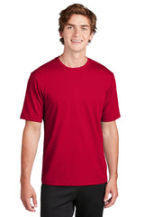 Sport - Tek ® PosiCharge ® RacerMesh ® Tee. ST340 - Deep Red - Best Buy Soccer