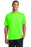 Sport - Tek ® PosiCharge ® RacerMesh ® Tee. ST340 - Neon Green - Best Buy Soccer
