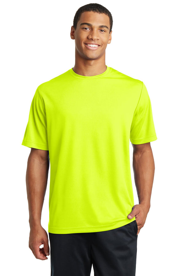 Sport - Tek ® PosiCharge ® RacerMesh ® Tee. ST340 - Neon Yellow - Best Buy Soccer