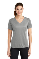 Sport - Tek ® Women's PosiCharge ® RacerMesh ® V - Neck Tee. LST340 - Best Buy Soccer