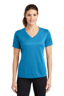 Sport - Tek ® Women's PosiCharge ® RacerMesh ® V - Neck Tee. LST340 - Best Buy Soccer