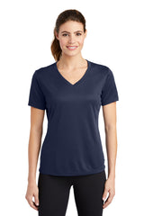 Sport - Tek ® Women's PosiCharge ® RacerMesh ® V - Neck Tee. LST340 - Best Buy Soccer