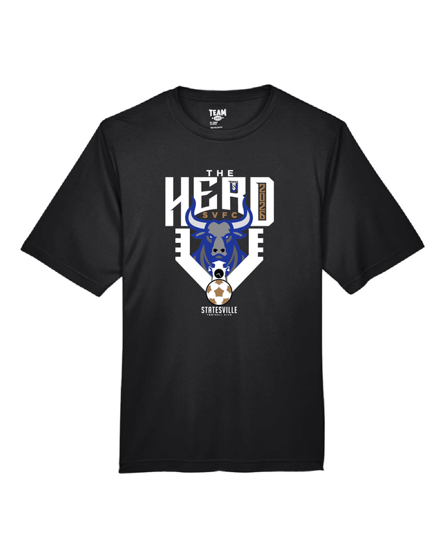 Statesville FC The Herd Tee - Black $25.00 - Best Buy Soccer