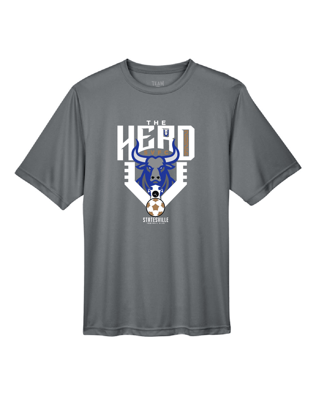 Statesville FC The Herd Tee - Grey $25.00 - Best Buy Soccer
