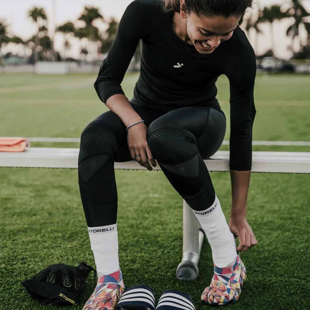 Storelli Women's BodyShield Turf Burn Leggings Black - Best Buy Soccer