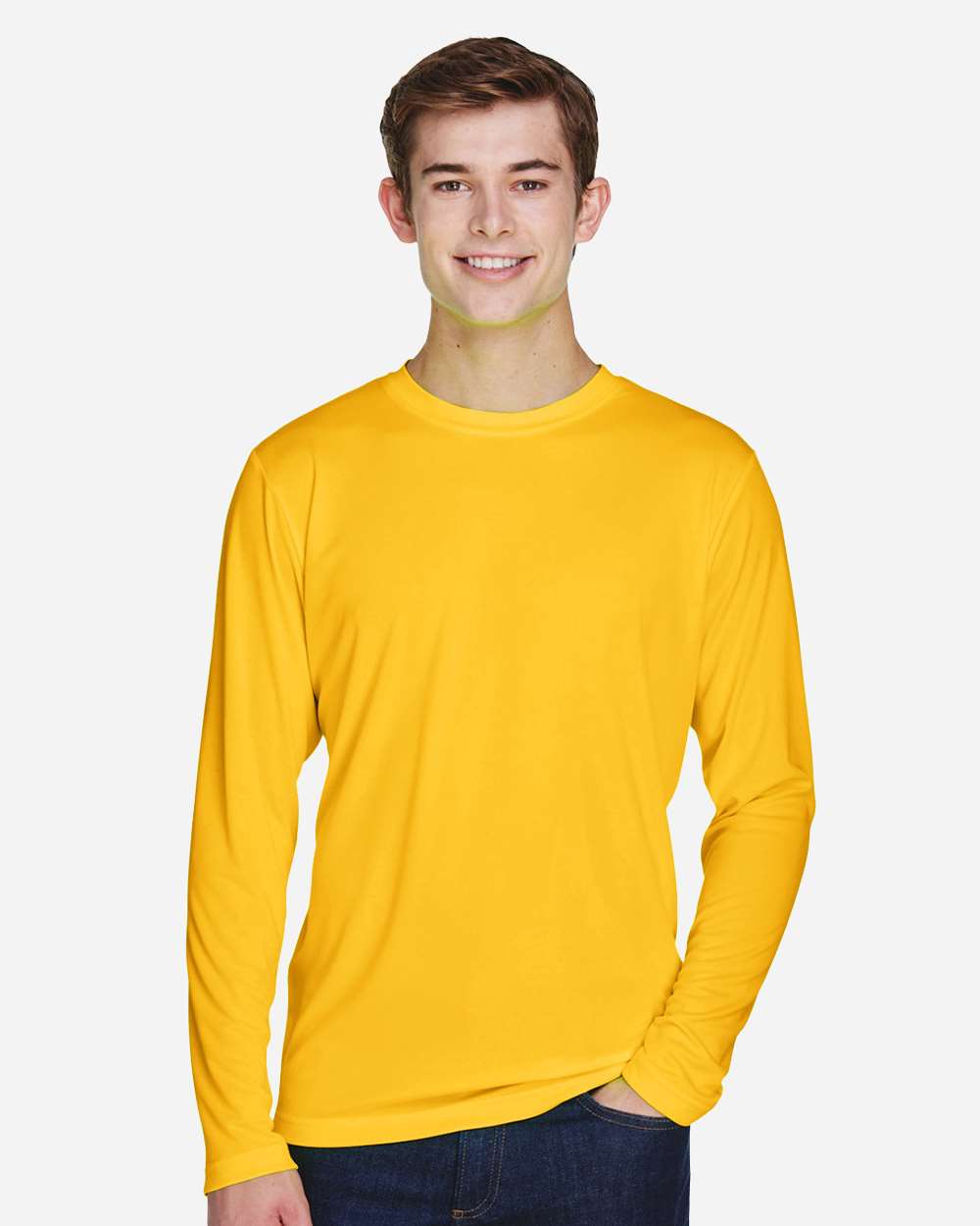 Team 365 Men's Zone Performance Long Sleeve T-Shirt - TT11L - Best Buy Soccer