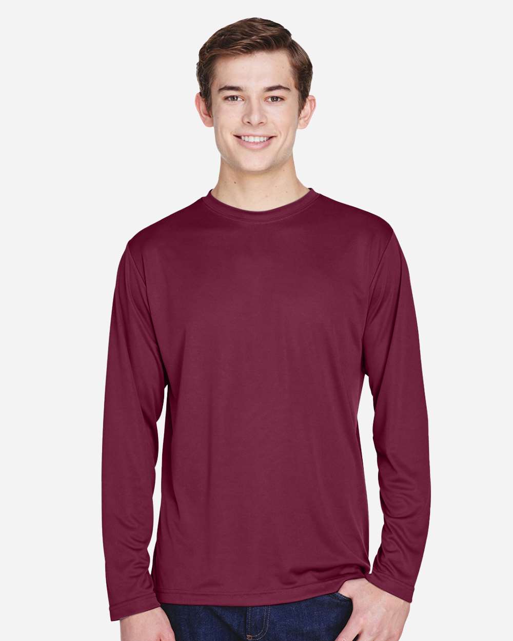 Team 365 Men's Zone Performance Long Sleeve T-Shirt - TT11L - Best Buy Soccer