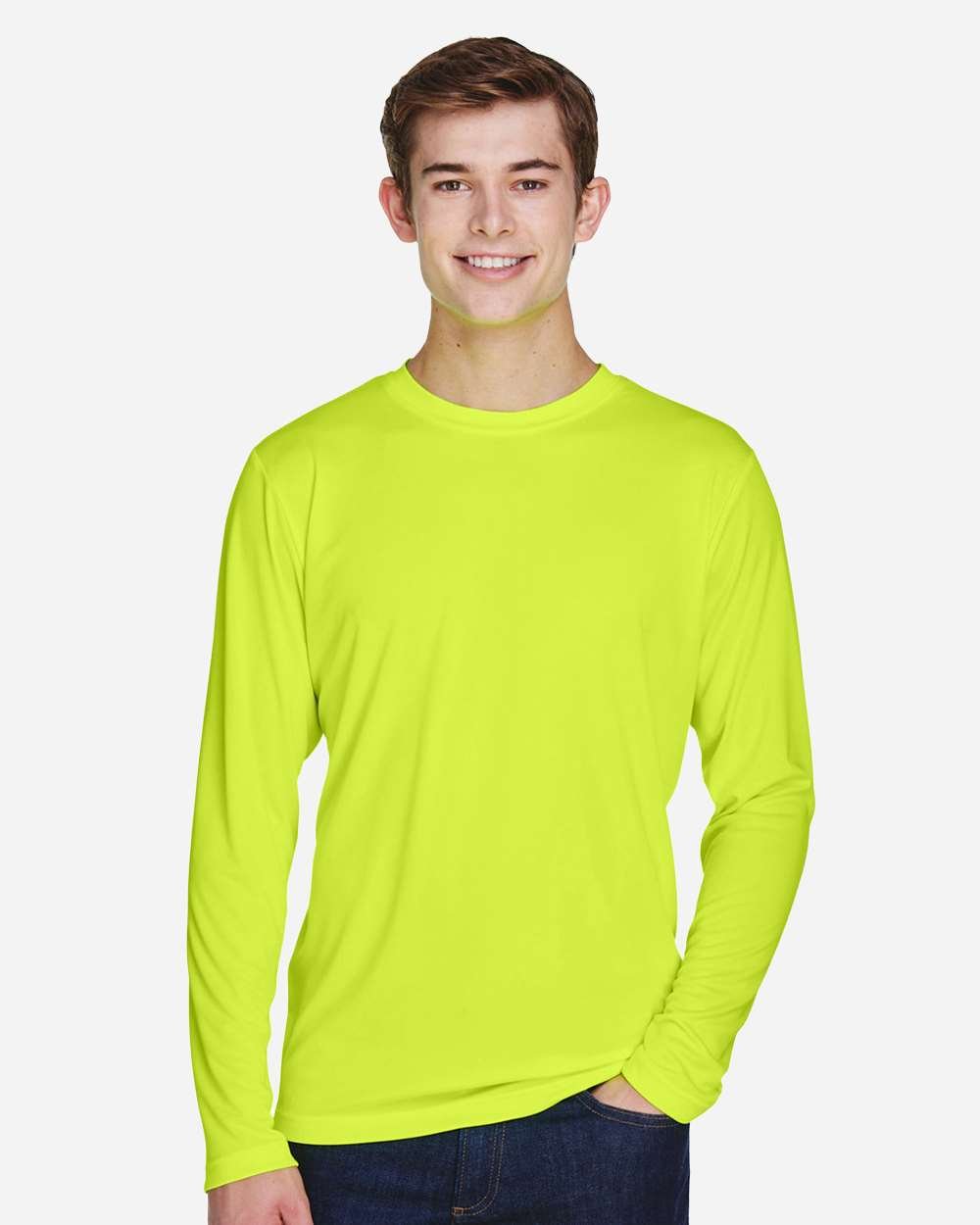 Team 365 Men's Zone Performance Long Sleeve T-Shirt - TT11L - Best Buy Soccer