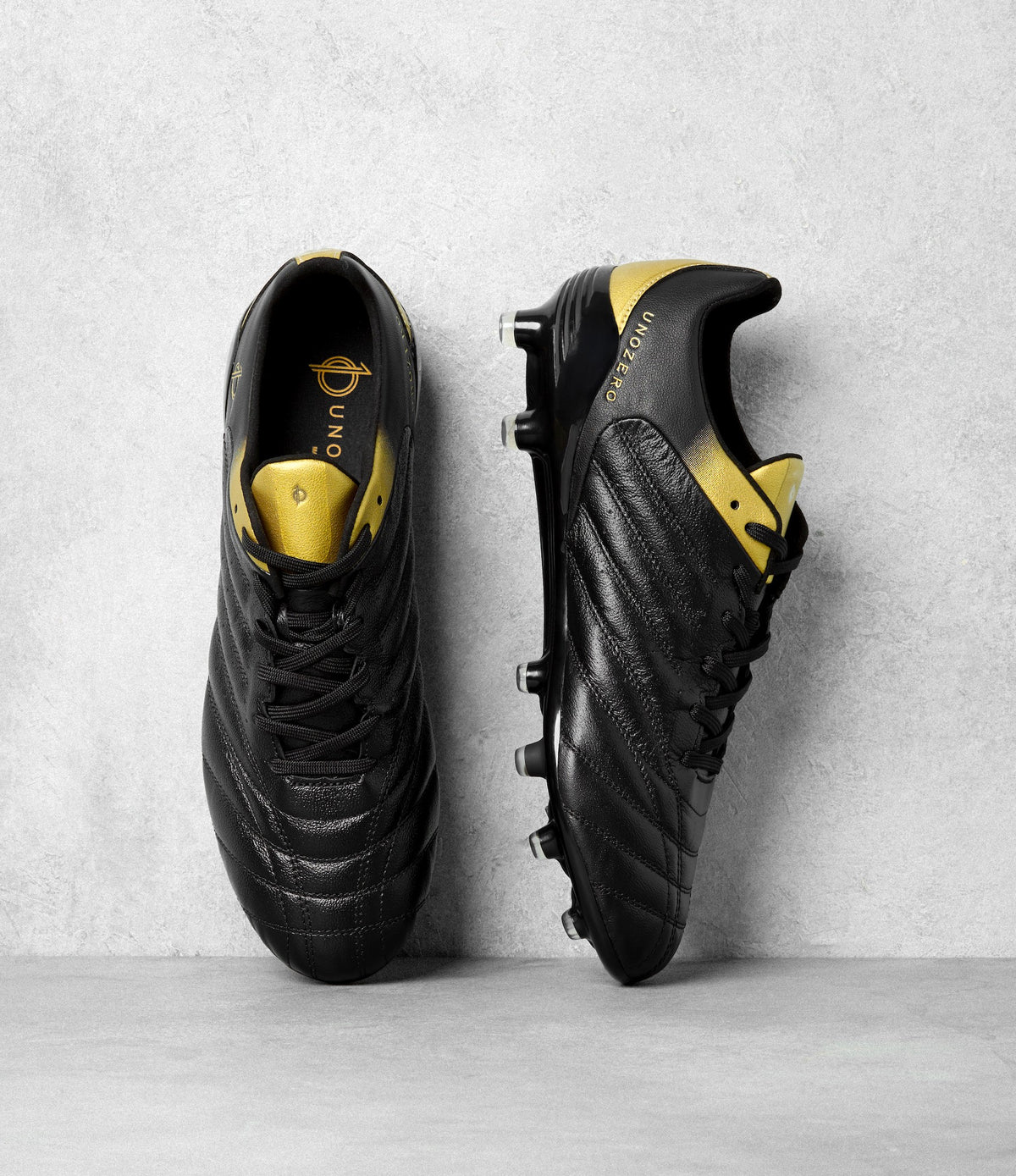 Unozero Aventto FG Firm Ground Football Boots Black
