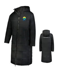 Rio 40 Long Puffer Jacket - Black