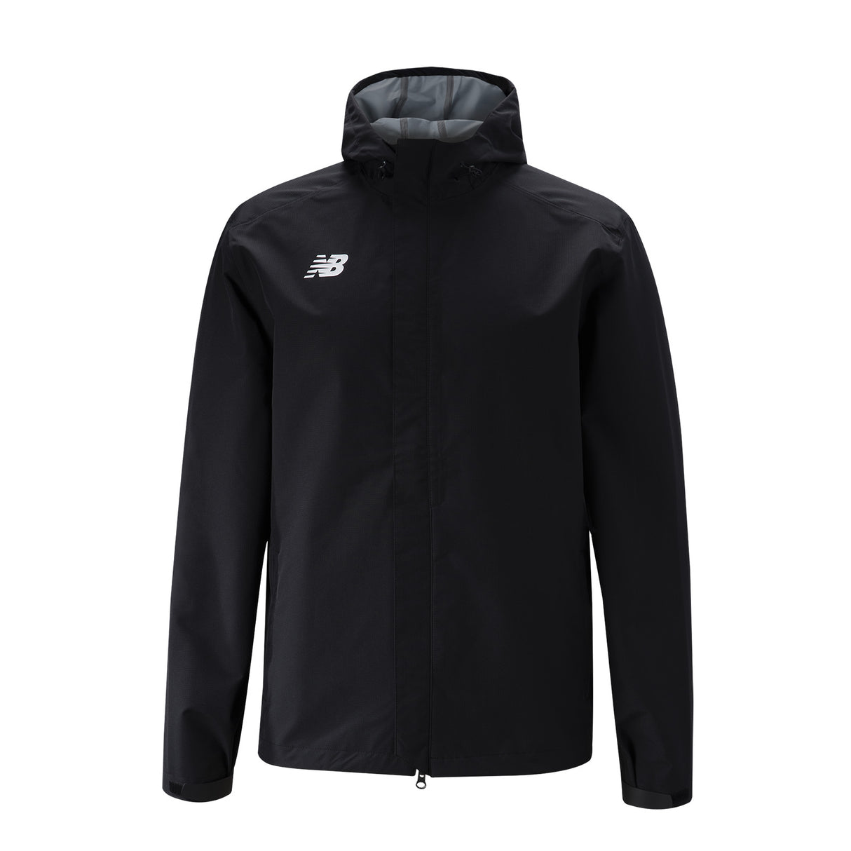 Chaqueta impermeable New Balance negra