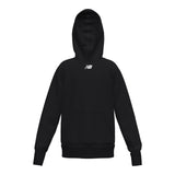Sudadera con capucha de forro polar New Balance negra