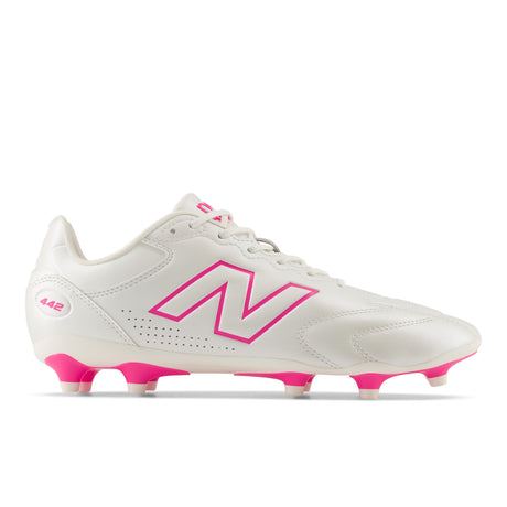 Tacos de fútbol New Balance 442 Team V3 FG Firm Ground para hombre - Sal marina