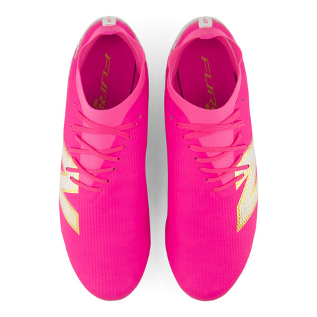 New Balance Furon Team V8 FG Firm Ground Men's Soccer Cleats - Pink Heat