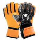 Uhlsport Ergonomic Soft SF+Junior Goalkeeper Gloves - Orange/Black - Best Buy Soccer
