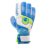 Uhlsport Fangmaschine Soft Goalkeeper Gloves Blue/Green - Best Buy Soccer