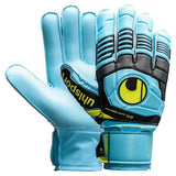 Uhlsport Kid's Eliminator Soft SF Goalkeeper Gloves Turquoise/Black/Yellow - Best Buy Soccer