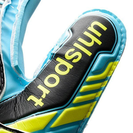 Uhlsport Kid's Eliminator Soft SF Goalkeeper Gloves Turquoise/Black/Yellow - Best Buy Soccer