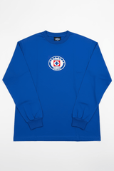 Umbro Cruz Azul Club Long Sleeve T-Shirt - Royal - Best Buy Soccer