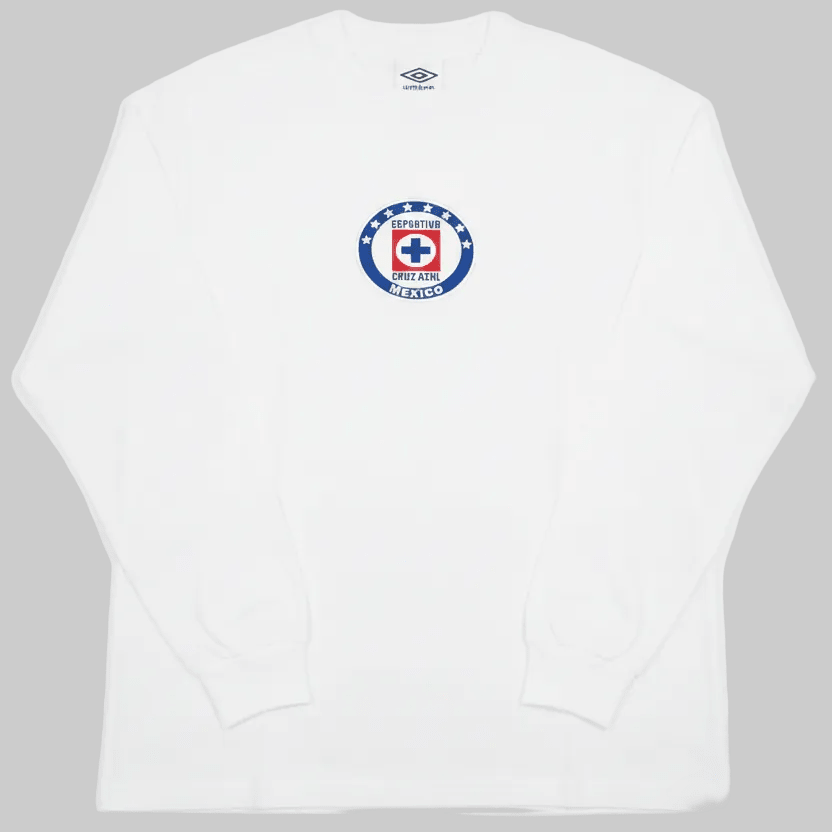 Umbro Cruz Azul Club Long Sleeve T-Shirt - White - Best Buy Soccer