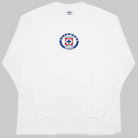 Umbro Cruz Azul Club Long Sleeve T-Shirt - White - Best Buy Soccer