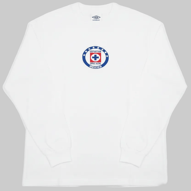 Umbro Cruz Azul Club Long Sleeve T-Shirt - White - Best Buy Soccer