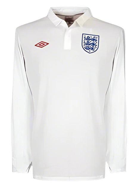 Umbro England Home Long Sleeve Jersey 2010/2011 White - Best Buy Soccer
