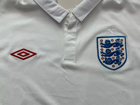 Umbro England Home Long Sleeve Jersey 2010/2011 White - Best Buy Soccer