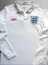 Umbro England Home Long Sleeve Jersey 2010/2011 White - Best Buy Soccer
