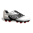 Umbro Geometra Premier FG Firm Ground Soccer Cleats White/Black/Red - Best Buy Soccer