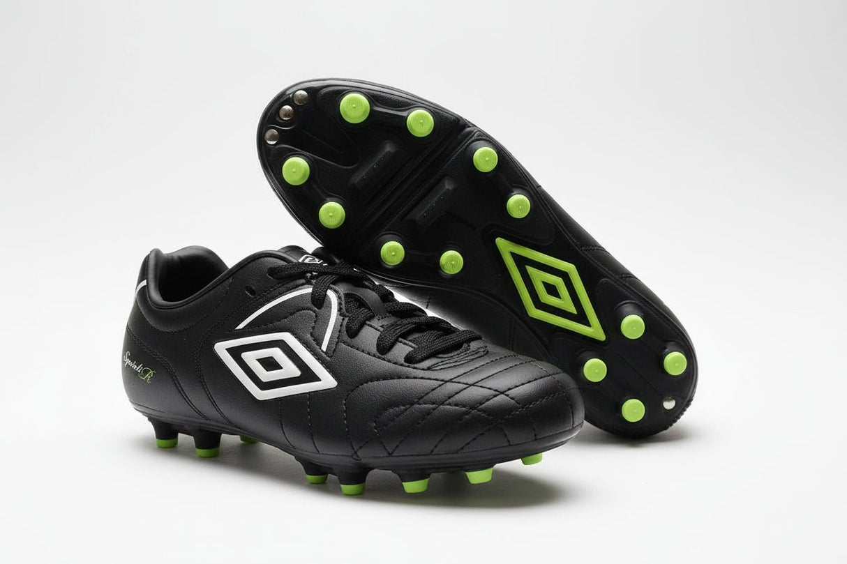 Umbro Speciali R CUP-J HG Hard Ground Soccer Cleats - Black/White - Best Buy Soccer