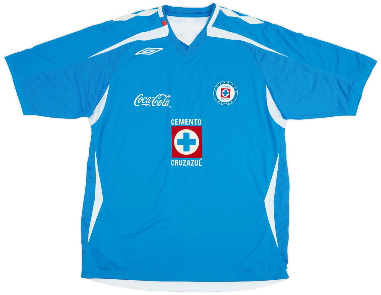 Umbro Youth Cruz Azul Home Jersey 2008/2009 Blue - Best Buy Soccer