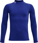Under Armour Boys ColdGear Fitted Mock Tee - Best Buy Soccer