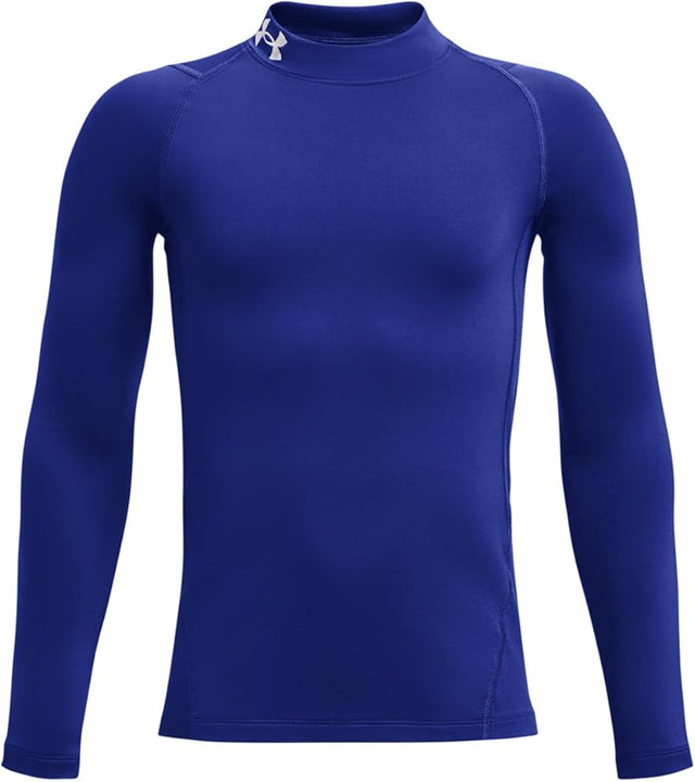 Under Armour Boys ColdGear Fitted Mock Tee - Best Buy Soccer