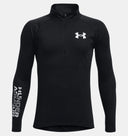 Under Armour Boys Tech Big Logo 1/4 Zip Pullover Black - Best Buy Soccer